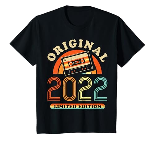 Cool Original Jahrgang Geschenke Geburtstag 2025 - Kinder 2. Geburtstag Original Junge Mädchen Vintage Jahrgang 2022 T-Shirt Schwarz Kurzarm Unisex-Kinder 32/34 Cool Original Jahrgang Geschenke Geburtstag 2025 - Kinder 2. Geburtstag Original Junge Mädchen Vintage Jahrgang 2022 T-Shirt Schwarz Kurzarm Unisex-Kinder 32/34 von Cool Original Jahrgang Geschenke Geburtstag 2025