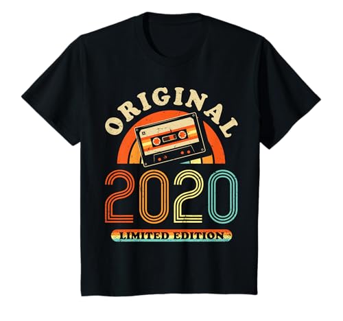 Kinder 5.Geburtstag Original Junge Mädchen Vintage Jahrgang 2020 T-Shirt Kinder 5.Geburtstag Original Junge Mädchen Vintage Jahrgang 2020 T-Shirt von Cool Original Jahrgang Geschenke Geburtstag 2025