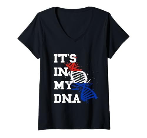Damen Paraguay Es liegt in meiner DNA Paraguayan Roots Paraguayan Pride T-Shirt mit V-Ausschnitt Damen Paraguay Es liegt in meiner DNA Paraguayan Roots Paraguayan Pride T-Shirt mit V-Ausschnitt von Cool Paraguayan Roots Paraguay