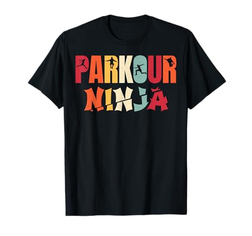 Parkour Ninja - Boys Kids Men Traceur Freerunner Ninja T-Shirt Parkour Ninja - Boys Kids Men Traceur Freerunner Ninja T-Shirt von Cool Parkour & Freerunning Gifts