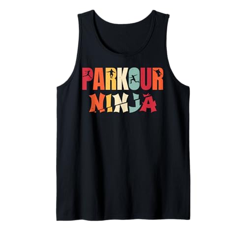 Parkour Ninja - Boys Kids Men Traceur Freerunner Ninja Tank Top Parkour Ninja - Boys Kids Men Traceur Freerunner Ninja Tank Top von Cool Parkour & Freerunning Gifts