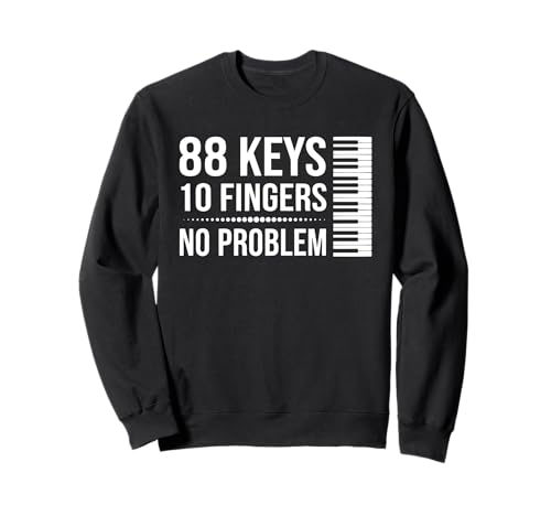 Klavierkunst für Männer, Frauen, Pianisten, Klavierlehrer, Klavierspieler Sweatshirt von Cool Piano Gifts Pianist Piano Lover Accessories