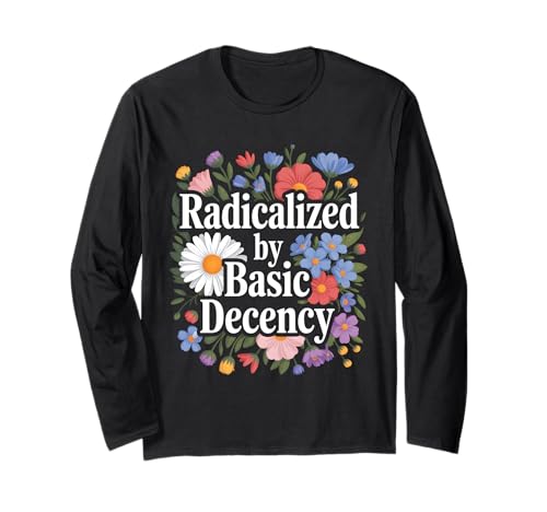 Radicalized By Basic Decency Equality Vintage Floral Damen Langarmshirt Radicalized By Basic Decency Equality Vintage Floral Damen Langarmshirt von Cool Radicalized By Basic Designs