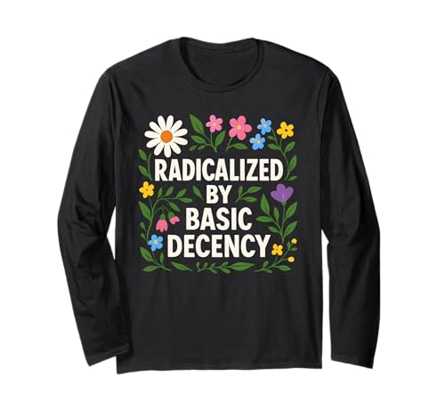 Radicalized By Basic Decency Equality Vintage Floral Damen Langarmshirt Radicalized By Basic Decency Equality Vintage Floral Damen Langarmshirt von Cool Radicalized By Basic Designs