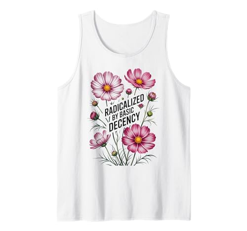 Radicalized By Basic Decency Equality Vintage Floral Damen Tank Top Radicalized By Basic Decency Equality Vintage Floral Damen Tank Top von Cool Radicalized By Basic Designs