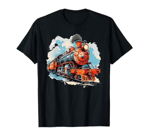 Coole Eisenbahn für Lokomotiven Jungen und Mädchen T-Shirt von Cool Railroad Costume