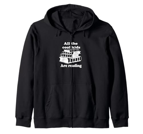 All The Cool Kids Are Reading - Lustiges Buchliebhaber-Design Kapuzenjacke All The Cool Kids Are Reading - Lustiges Buchliebhaber-Design Kapuzenjacke von Cool Reader Vibes Apparel