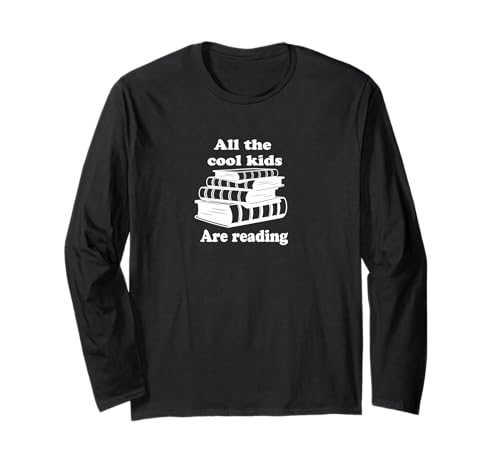 All The Cool Kids Are Reading - Lustiges Buchliebhaber-Design Langarmshirt All The Cool Kids Are Reading - Lustiges Buchliebhaber-Design Langarmshirt von Cool Reader Vibes Apparel