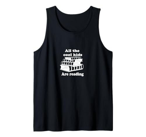 Herren All The Cool Kids Are Reading - Lustiges Buchliebhaber-Design Tank Top Herren All The Cool Kids Are Reading - Lustiges Buchliebhaber-Design Tank Top von Cool Reader Vibes Apparel