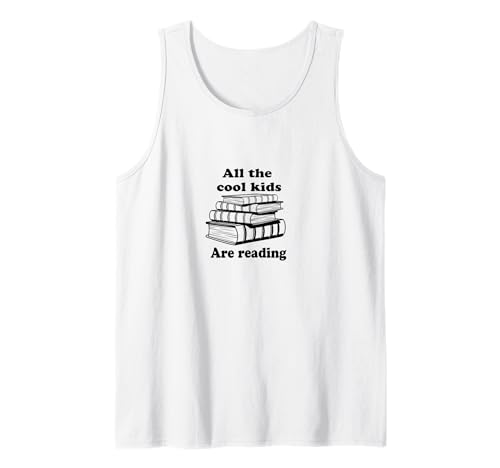 Herren All The Cool Kids Are Reading - Lustiges Buchliebhaber-Design Tank Top Herren All The Cool Kids Are Reading - Lustiges Buchliebhaber-Design Tank Top von Cool Reader Vibes Apparel