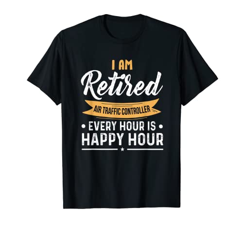 Herren ATC Happy Air Traffic Controller Retirement Party T-Shirt Herren ATC Happy Air Traffic Controller Retirement Party T-Shirt von Cool Retired Air Traffic Controller Outfit