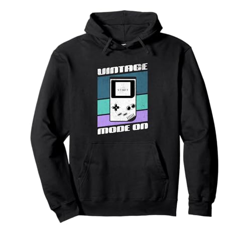 Vintage Mode auf Gaming Retro Old School Game Boy 80er 90er Jahre Pullover Hoodie von Cool Retro Vintage Gaming Designs Oldschool Style