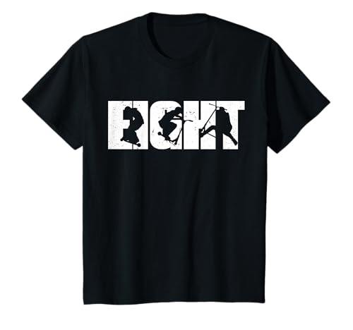 8. Geburtstag Retro Scooter Driver Jungen Kinder 8 Jahre alt T-Shirt von Cool Scooter Rider Birthday Designs Girl Boys Kids