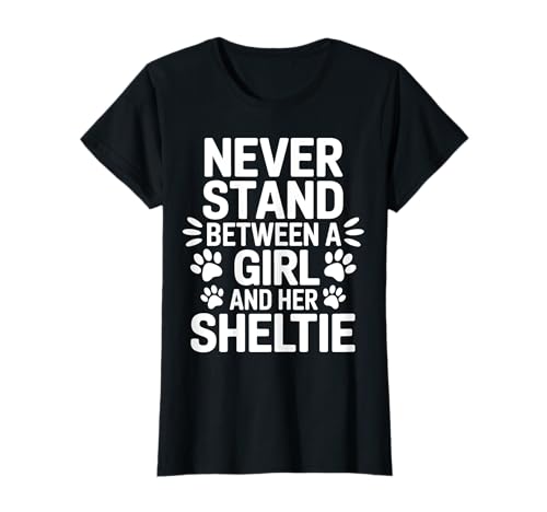 Sheltie Girl Lustiger Shetland-Schäferhund T-Shirt Sheltie Girl Lustiger Shetland-Schäferhund T-Shirt von Cool Shetland Sheepdog Funny Sheltie Girl Designs