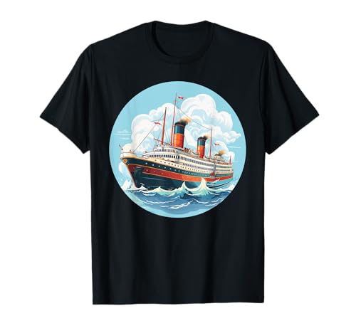 Schiffssucher und Schiffsbeobachter Kostüm für Jungen und Mädchen T-Shirt von Cool Ships Clothes