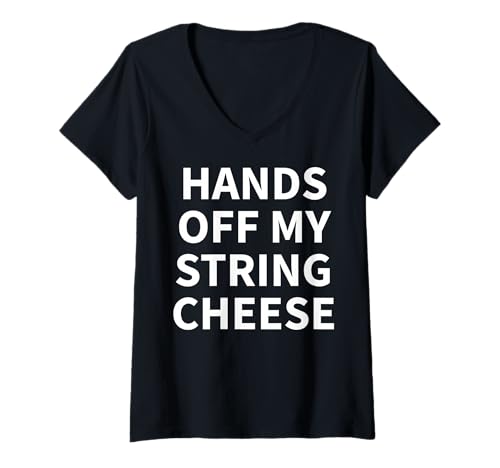 Damen String Cheese Apparel — bestes lustiges Käseliebhaber-Design T-Shirt mit V-Ausschnitt Damen String Cheese Apparel — bestes lustiges Käseliebhaber-Design T-Shirt mit V-Ausschnitt von Cool String Cheese Humor Quote Merch