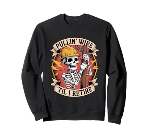 Lustiges Elektriker-Design für Männer Sweatshirt von Cool Stuff For Electricians & Electrician Humor
