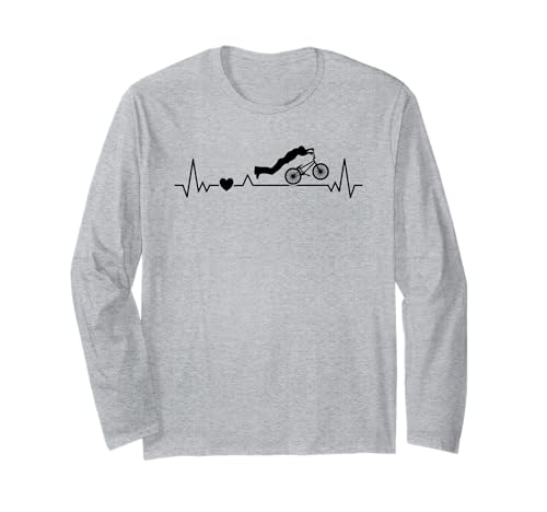 BMX Herzschlag für Männer Frauen Kinder Stuntbike Fahrradliebhaber Langarmshirt BMX Herzschlag für Männer Frauen Kinder Stuntbike Fahrradliebhaber Langarmshirt von Cool Stunt Bike BMX Heartbeat Men Women Kids