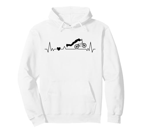 BMX Herzschlag für Männer Frauen Kinder Stuntbike Fahrradliebhaber Pullover Hoodie BMX Herzschlag für Männer Frauen Kinder Stuntbike Fahrradliebhaber Pullover Hoodie von Cool Stunt Bike BMX Heartbeat Men Women Kids
