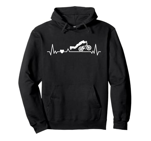 BMX Herzschlag für Männer Frauen Kinder Stuntbike Fahrradliebhaber Pullover Hoodie BMX Herzschlag für Männer Frauen Kinder Stuntbike Fahrradliebhaber Pullover Hoodie von Cool Stunt Bike BMX Heartbeat Men Women Kids