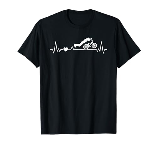 BMX Herzschlag für Männer Frauen Kinder Stuntbike Fahrradliebhaber T-Shirt BMX Herzschlag für Männer Frauen Kinder Stuntbike Fahrradliebhaber T-Shirt von Cool Stunt Bike BMX Heartbeat Men Women Kids