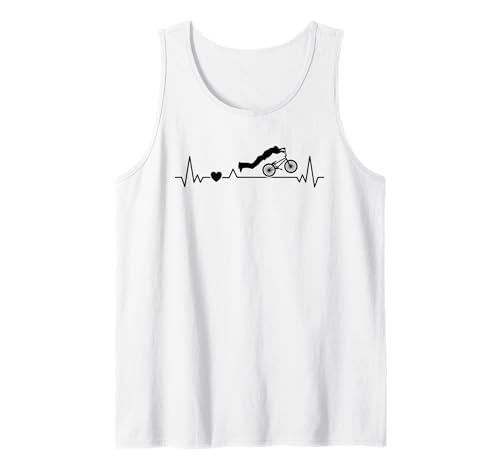BMX Herzschlag für Männer Frauen Kinder Stuntbike Fahrradliebhaber Tank Top BMX Herzschlag für Männer Frauen Kinder Stuntbike Fahrradliebhaber Tank Top von Cool Stunt Bike BMX Heartbeat Men Women Kids