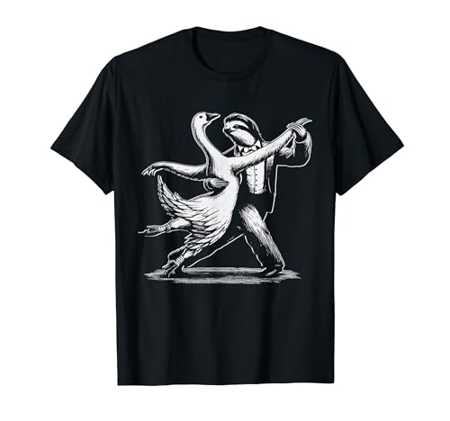 Niedliches Faultier und Gans Tango tanzende Tänzerin Geschenk Männer Frauen Kinder T-Shirt Niedliches Faultier und Gans Tango tanzende Tänzerin Geschenk Männer Frauen Kinder T-Shirt von Cool Tango Dancing Dancer Birthday Holiday Present