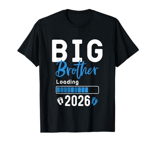 Big Brother Loading 2026 wurde zu Big Brother Kids befördert T-Shirt Big Brother Loading 2026 wurde zu Big Brother Kids befördert T-Shirt von Cool Tees