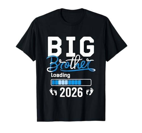 Big Brother Loading 2026 wurde zu Big Brother Kids befördert T-Shirt von Cool Tees