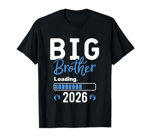 Big Brother Loading 2026 wurde zu Big Brother Kids befördert T-Shirt Big Brother Loading 2026 wurde zu Big Brother Kids befördert T-Shirt von Cool Tees