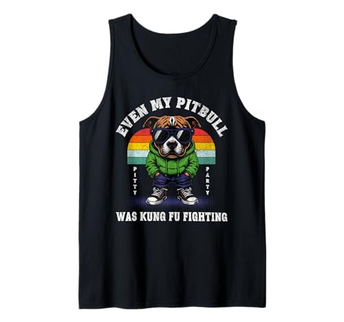 Herren Pitty Party Funny Even My Pitbull Was Kung Fu Fighting Tank Top Herren Pitty Party Funny Even My Pitbull Was Kung Fu Fighting Tank Top von Cool Things For Pitball Dog Owners