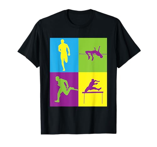 Niedliche Leichtathletik für Jungen und Mädchen. T-Shirt von Cool Track And Field Gift Art For Athletes