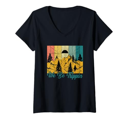 Damen Cool Trip Outdoor Tourist Urlaub Partner T-Shirt mit V-Ausschnitt Damen Cool Trip Outdoor Tourist Urlaub Partner T-Shirt mit V-Ausschnitt von Cool Trip Outdoor Tourist Vacation Partner Quote