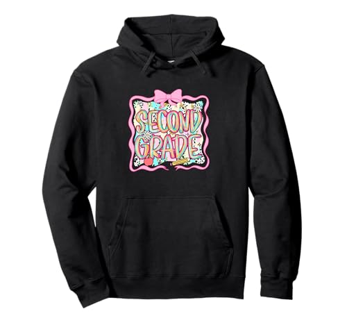 Funny Back to School Vibes Second Grade Kids Teacher Pullover Hoodie Funny Back to School Vibes Second Grade Kids Teacher Pullover Hoodie von Cool Vibes Back to School Outfit Collection