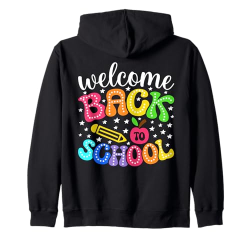 Funny Back to School Vibes for Teachers and Kids Kapuzenjacke Funny Back to School Vibes for Teachers and Kids Kapuzenjacke von Cool Vibes Back to School Outfit Collection