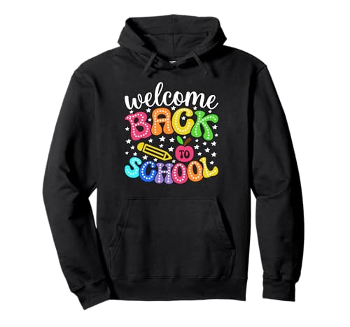 Funny Back to School Vibes for Teachers and Kids Pullover Hoodie von Cool Vibes Back to School Outfit Collection