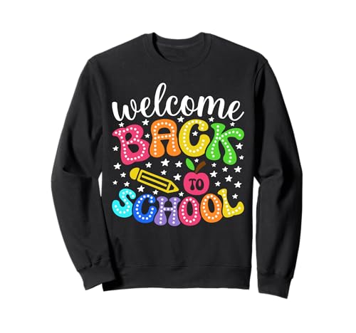 Funny Back to School Vibes for Teachers and Kids Sweatshirt von Cool Vibes Back to School Outfit Collection