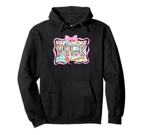 Lustige Back to School Vibes for Pre-K Teacher Kids Pullover Hoodie von Cool Vibes Back to School Outfit Collection