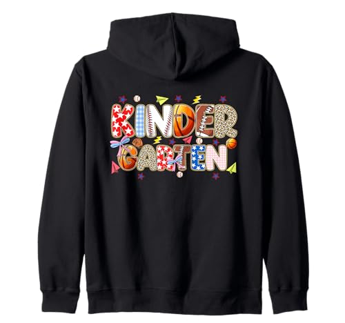 Lustige Schulanfangsstimmung Kidergarten Sports Kinder Lehrer Kapuzenjacke Lustige Schulanfangsstimmung Kidergarten Sports Kinder Lehrer Kapuzenjacke von Cool Vibes Back to School Outfit Collection