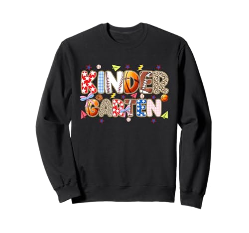 Lustige Schulanfangsstimmung Kidergarten Sports Kinder Lehrer Sweatshirt von Cool Vibes Back to School Outfit Collection