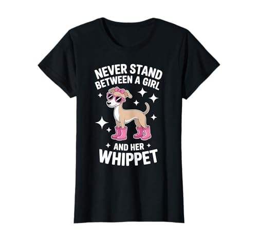 Whippet Girl Lustiger Whippet T-Shirt Whippet Girl Lustiger Whippet T-Shirt von Cool Whippet Dog Funny Whippet Girl Design