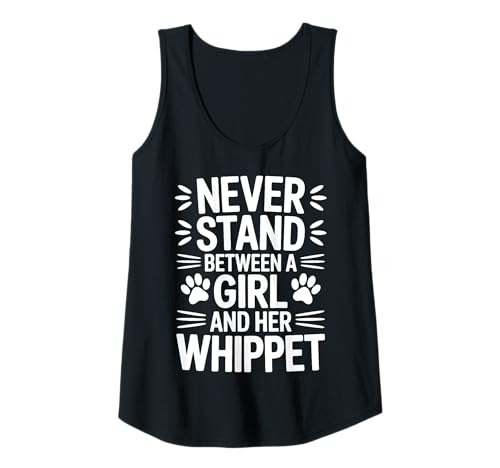 Damen Whippet Girl Lustiger Whippet Tank Top Damen Whippet Girl Lustiger Whippet Tank Top von Cool Whippet Dog Funny Whippet Girl Designs
