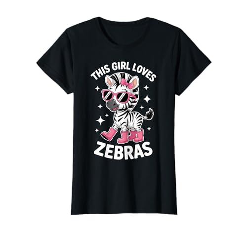 Zebras Girl Lustiges Zebra T-Shirt Zebras Girl Lustiges Zebra T-Shirt von Cool Zebra Funny Zebras Girl Designs