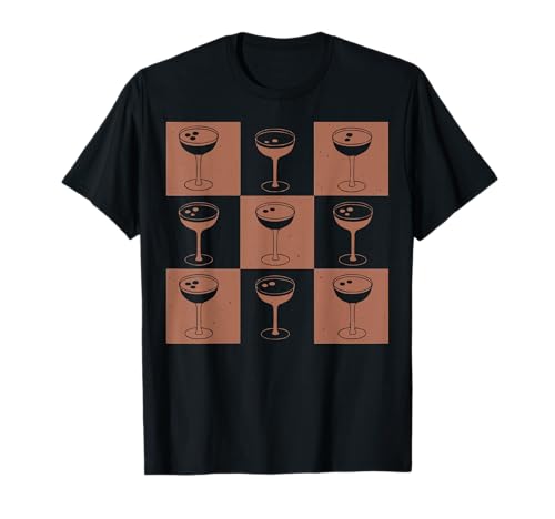 Espresso Martini Graphic Cocktail Lovers for Men Girl Women T-Shirt von Cool and Trendy Coffee Espresso Martini Cocktails