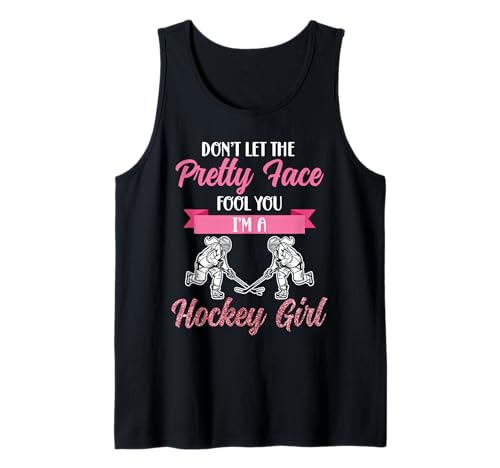 Eishockey Mädchen Feldhockey Frauen Spruch Tank Top von Cool field hockey saying team