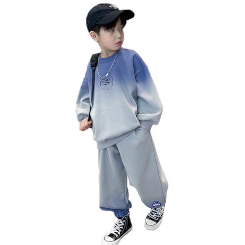 Cool&D Jungen Trainingsanzug Freizeit Sport Anzug lässiger Sportanzug 2tlg Sweatshirt und Hose von Cool&D