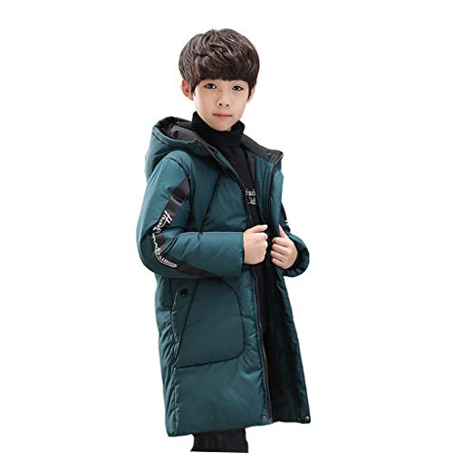 Cool&D Jungen Winterjacke Kinder Wintermantel Steppjacke Baumwollgefuetterte Jacke mit Kapuze von Cool&D