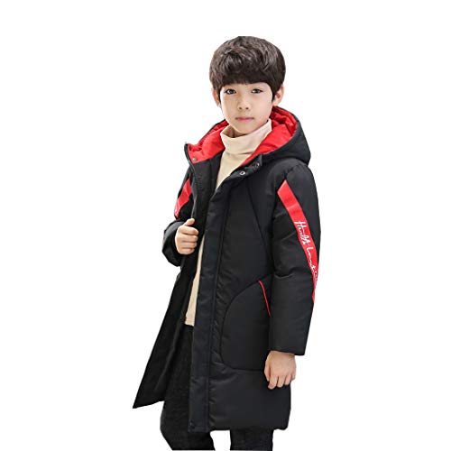 Cool&D Jungen Winterjacke Kinder Wintermantel Steppjacke Baumwollgefuetterte Jacke mit Kapuze von Cool&D