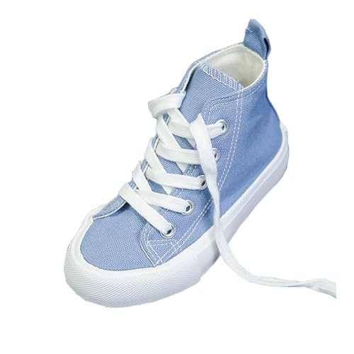 Cool&D Kinder Canvas Sneaker Segeltuchschuhe Unisex Leinwand Sportlich Schuhe High-Top Sportschuhe von Cool&D