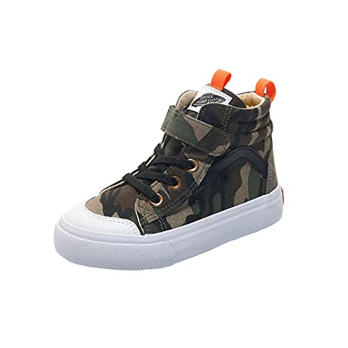 Cool&D Kinder Canvas Sneaker Segeltuchschuhe Unisex Leinwand Sportlich Schuhe High-Top Sportschuhe von Cool&D